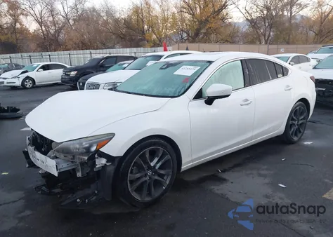 2017 Mazda Mazda6 Grand Touring z USA, uszkodzony, nr VIN JM1GL1W53H1140029
